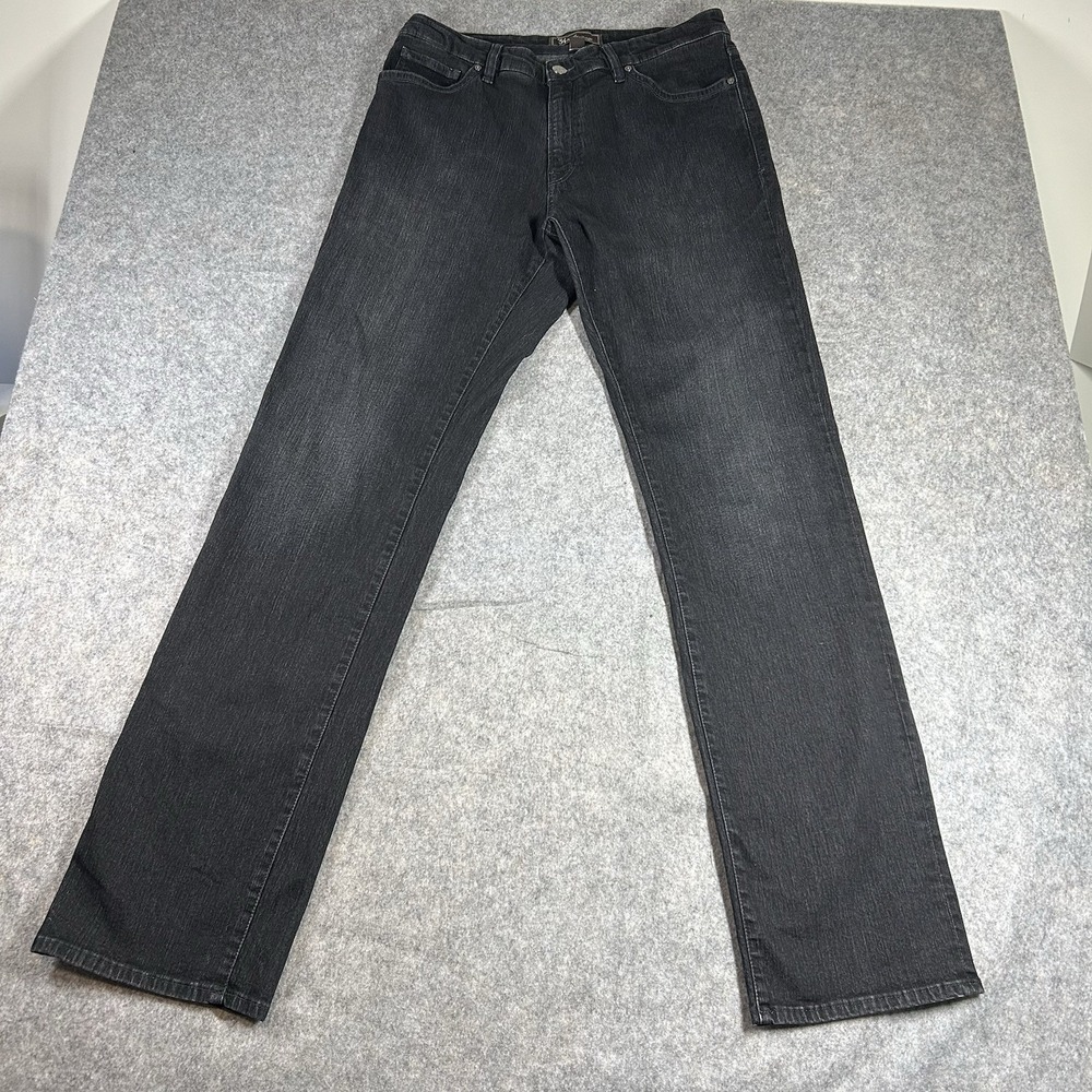 34 Heritage Jeans Mens 36x36 Charisma Comfort Rise Classic Cotton Stretch Black